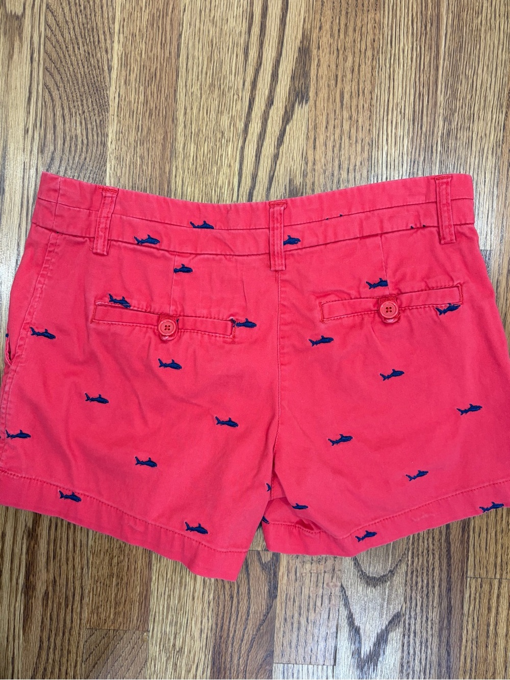 British Khaki 3.5" Cotton Shark Shorts (2) - Picture 2 of 8